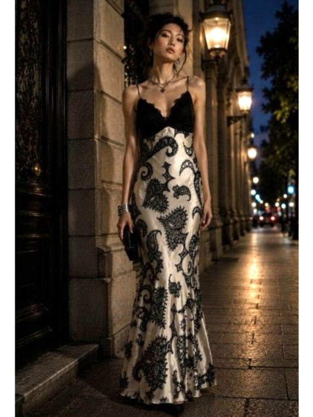 Mary L. Couture Silk Dress Elegant Special Occasion Cocktail Evening Formal 6